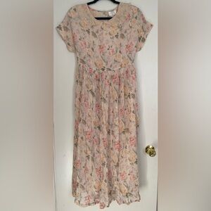 Vintage - Floral Maxi Dress